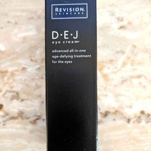 NEW Revision skincare DEJ eye cream full size .5 oz D E J